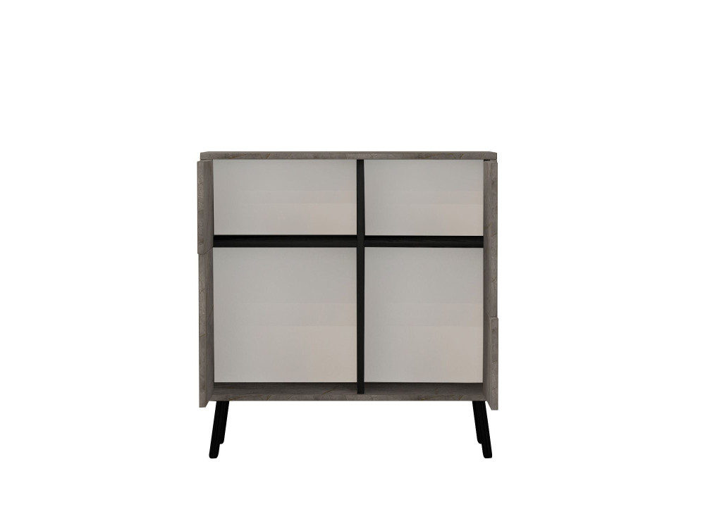 Mueble multiusos de madera "Darien" - 76,5 x 35 x 79,5 cm - Mármol
