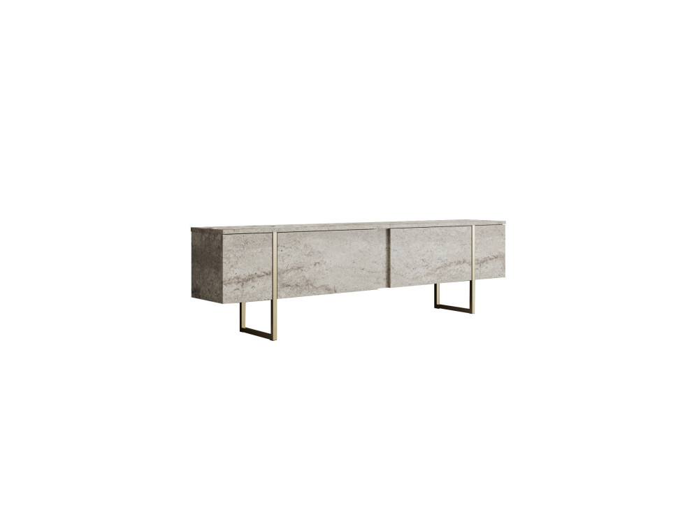 Soporte de TV de madera "Luxe" - 180 x 30 x 50 cm - TravertinOr