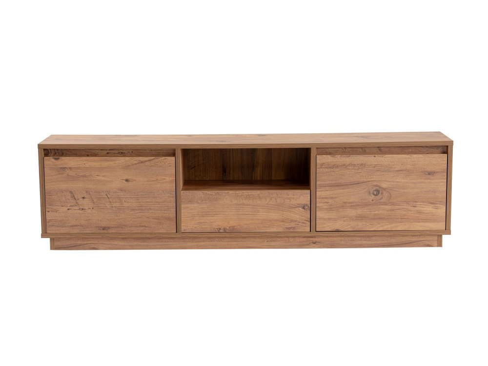 Soporte de TV de madera "Vanguard" - 160 x 29 x 42 cm - Pino Atlántico