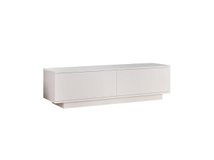 Soporte de TV de madera "FN1" - 140 x 35 x 38 cm - Blanco