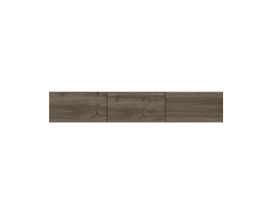 Soporte de TV de madera "West" - 150 x 32 x 30 cm - Nogal