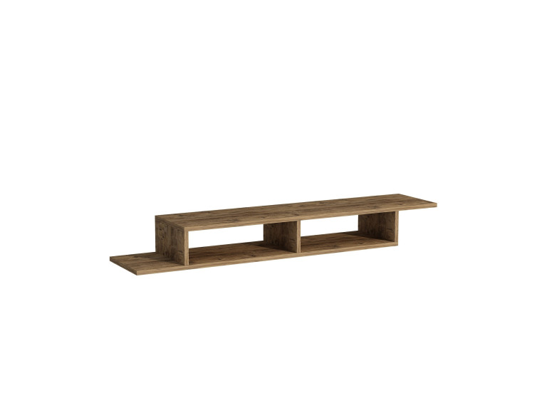 Soporte de TV de madera "Muson" - 120 x 29 x 18 cm - Pino Atlántico