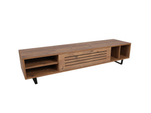 Soporte de TV de madera "Safir" 160 x 40 x 35 cm - Pino Atlántico
