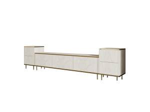 Soporte de TV de madera "Imaj" - 260 x 35 x 60 cm - TravertinOr