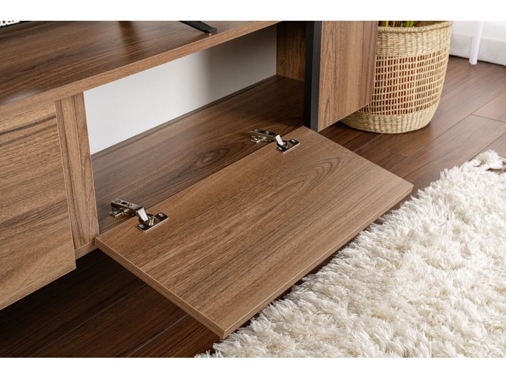 Soporte de TV de madera "Serenity" 180 x 30 x 50 cm - Nogal