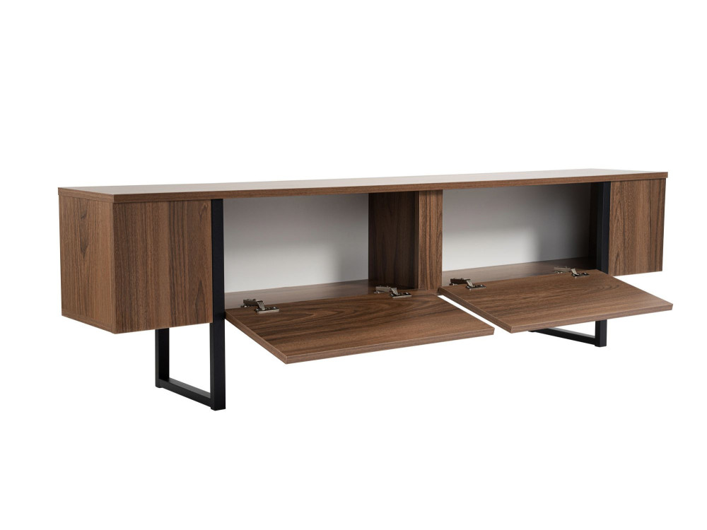 Soporte de TV de madera "Serenity" 180 x 30 x 50 cm - Nogal