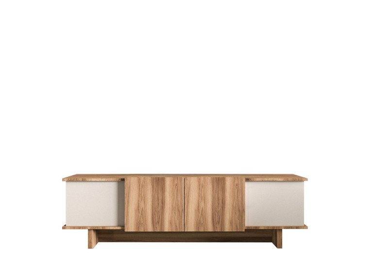Soporte de TV de madera "Diana" 180 x 33 x 50 cm - Beige