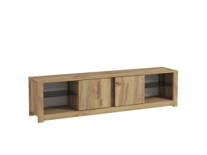 Soporte de TV de madera "Aydos" 180 x 35 x 45 cm - Roble