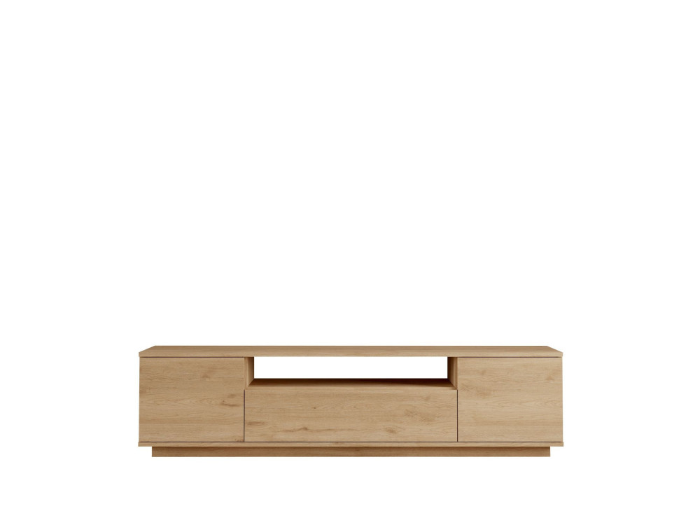 Soporte de TV de madera "Rowen" - 180 x 44 x 44 cm - Marrón