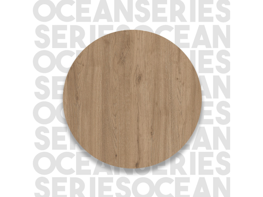 Soporte de TV de madera "Calvin" - 160 x 35 x 45 cm - Marrón