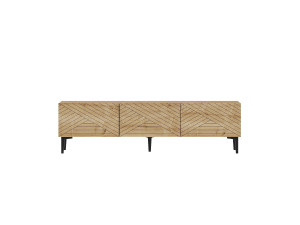 Mueble TV de madera "Felix" 160 x 31,4 x 44,1 cm - Roble zafiro