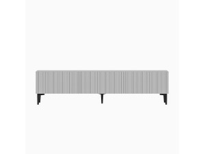 Soporte de TV de madera "Oscar" - 180 x 31 x 45 cm - Blanco