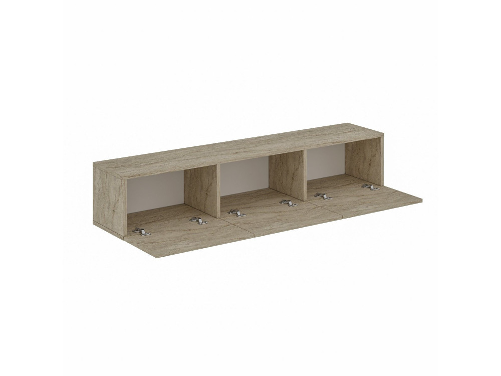 Soporte de TV de madera "Oscar" - 180 x 31 x 45 cm - Beige