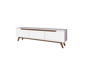 Soporte de TV de madera "Digi" - 180 x 35 x 48 cm - Marrón