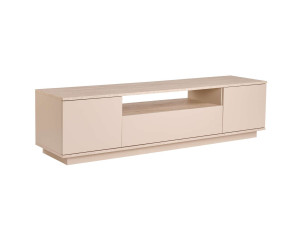 Soporte de TV de madera "Veramont" - 180 x 44 x 44 cm - Beige