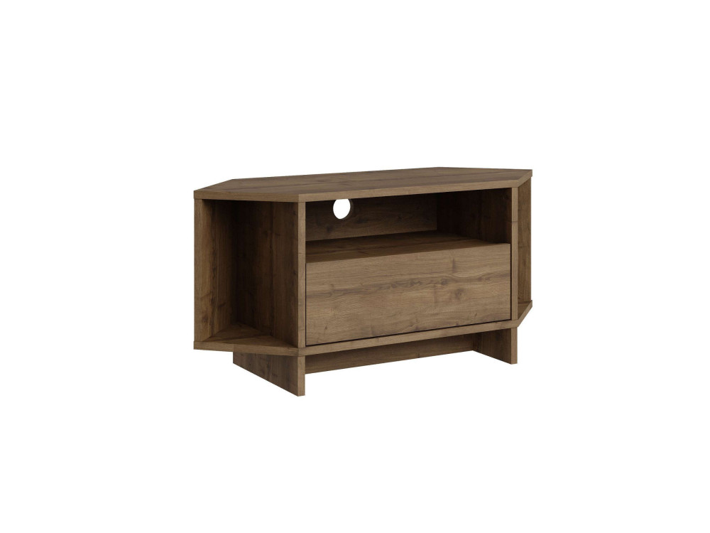 Soporte de TV de madera "Viva" - 95 x 35 x 45 cm - Marrón