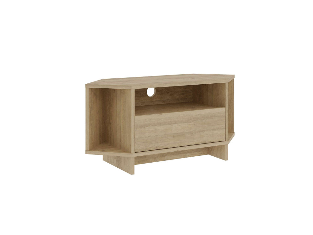 Soporte de TV de madera "Viva" - 95 x 35 x 45 cm - Beige