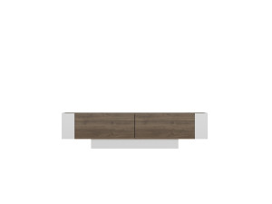 Soporte de TV de madera "Matera" - 150 x 31 x 41 cm - Marrón