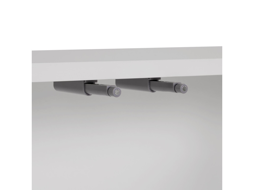 Soporte de TV de madera "Aurelia" - 180 x 32 x 45 cm - Blanco