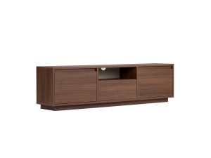 Soporte de TV de madera "Sentinel" - 160 x 30 x 42 cm - Marrón