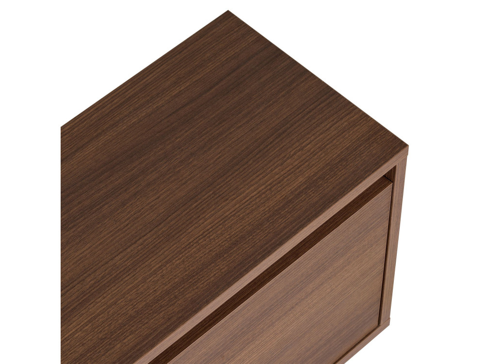 Soporte de TV de madera "Sentinel" - 160 x 30 x 42 cm - Marrón