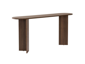 Consola de madera "Sira" - 150 x 35 x 75 cm - Nogal