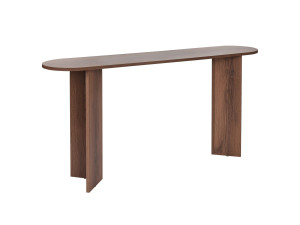 Consola de madera "Sira" - 150 x 35 x 75 cm - Nogal