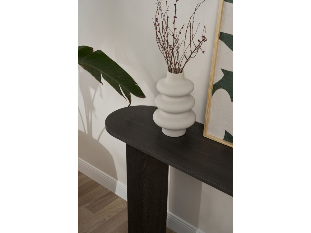 Consola de madera "Sira" - 150 x 35 x 75 cm - Luz negra