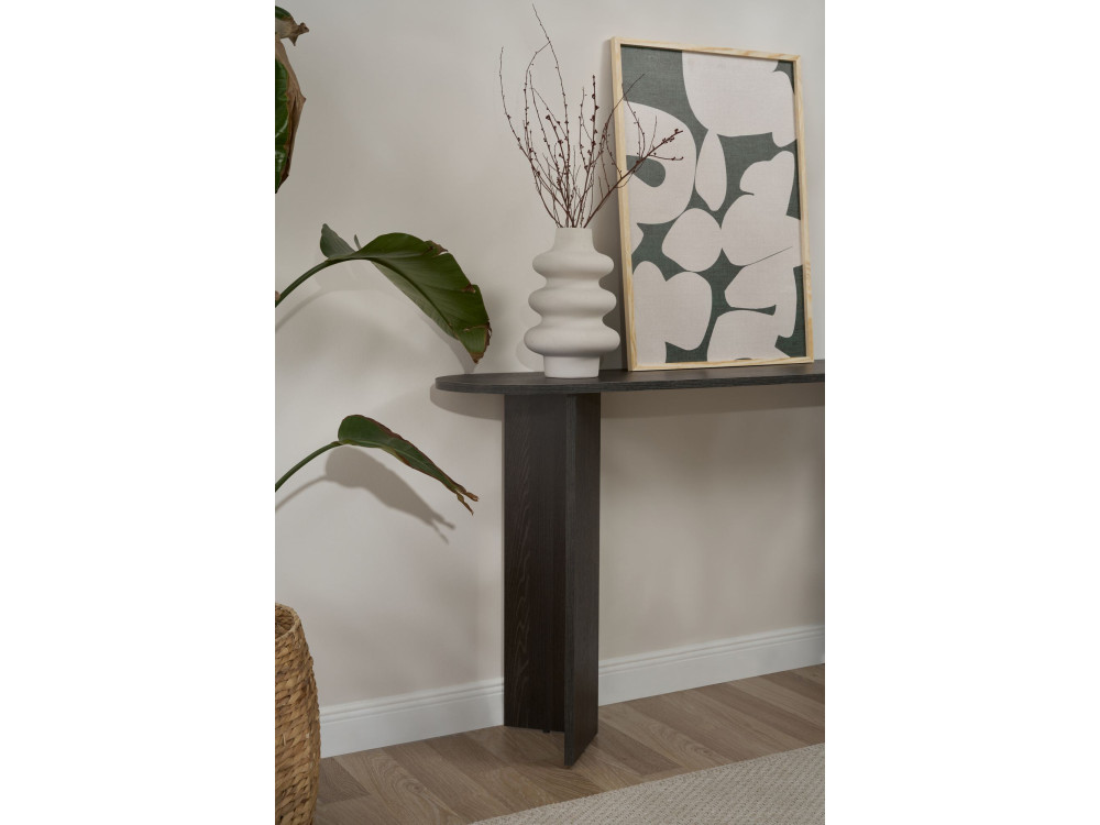 Consola de madera "Sira" - 150 x 35 x 75 cm - Luz negra
