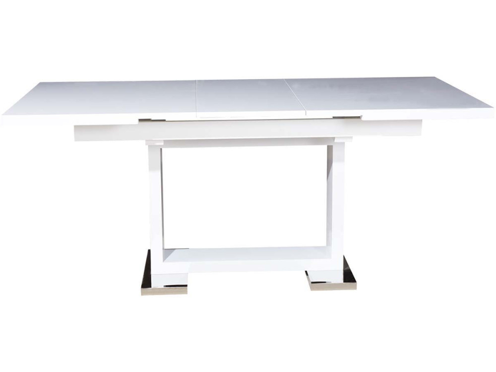 Mesa  "Toda" - 140/180 x 90 x 77 cm - Blanco