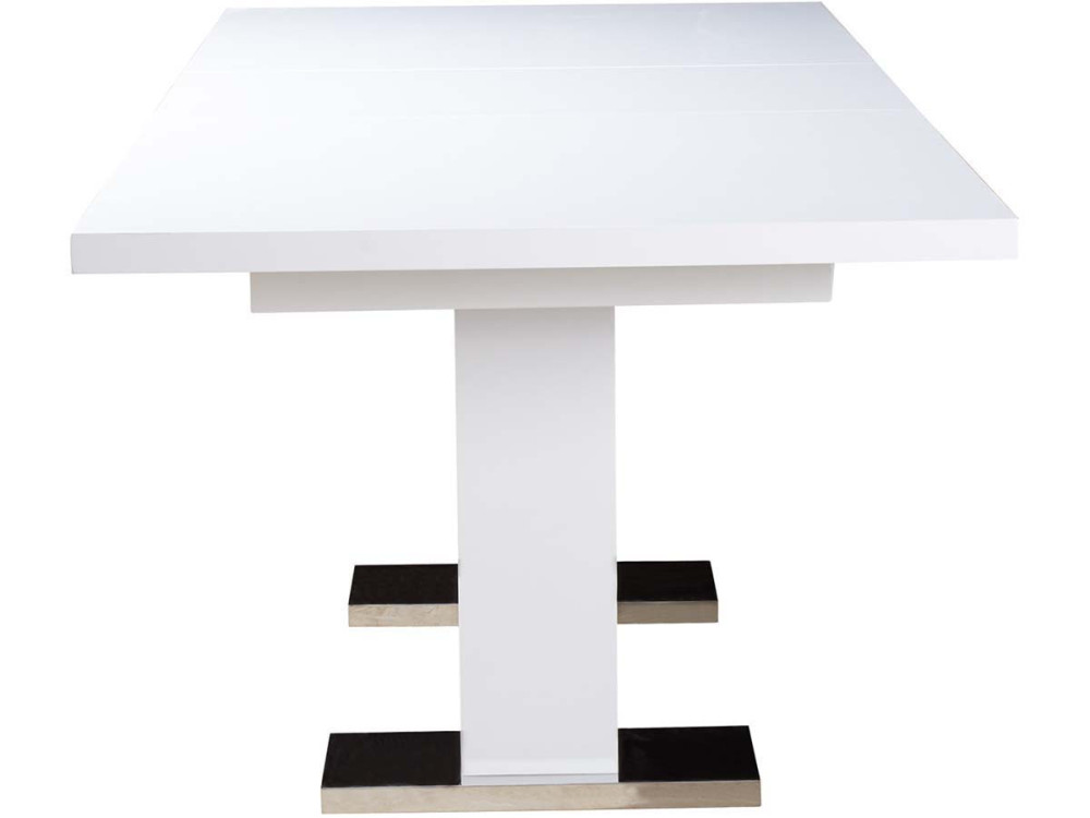 Mesa  "Toda" - 140/180 x 90 x 77 cm - Blanco