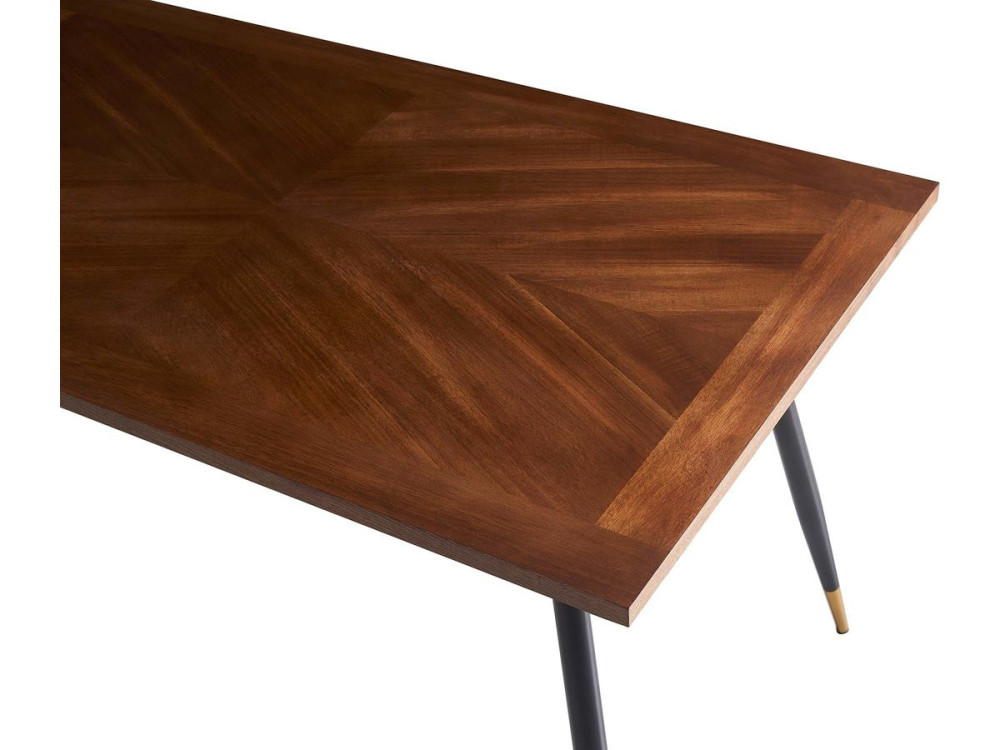 Mesa de comedor "Kavita" - 140 x 80 x 76 cm - Roble