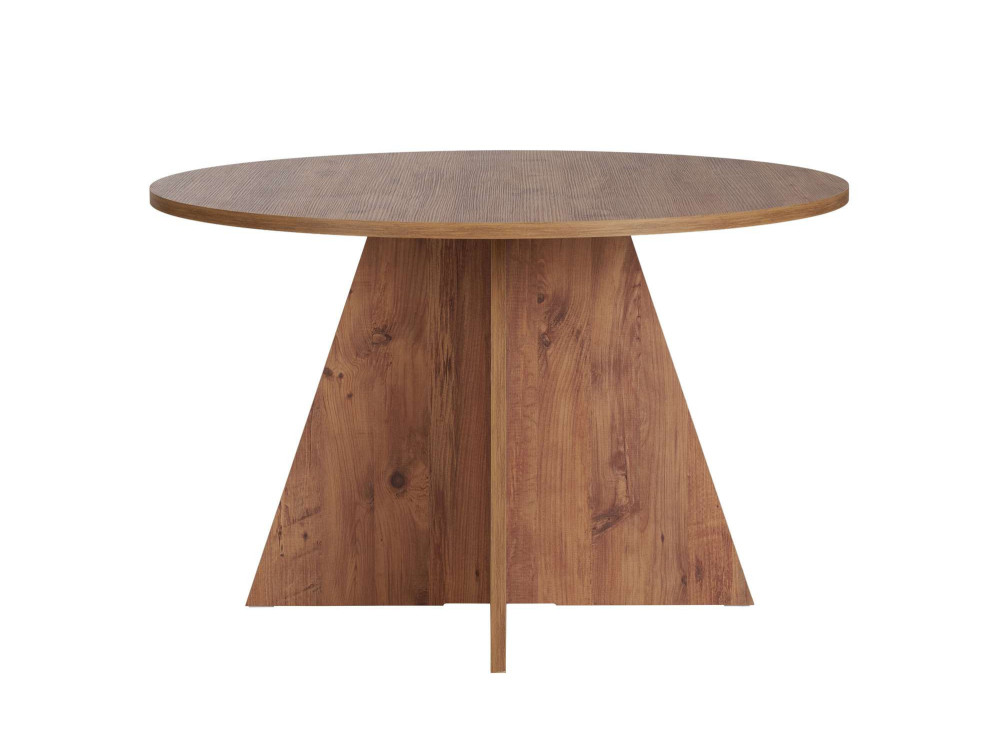 Mesa de comedor de madera "Virella" - 120 x 120 x 75 cm - pino atlántico