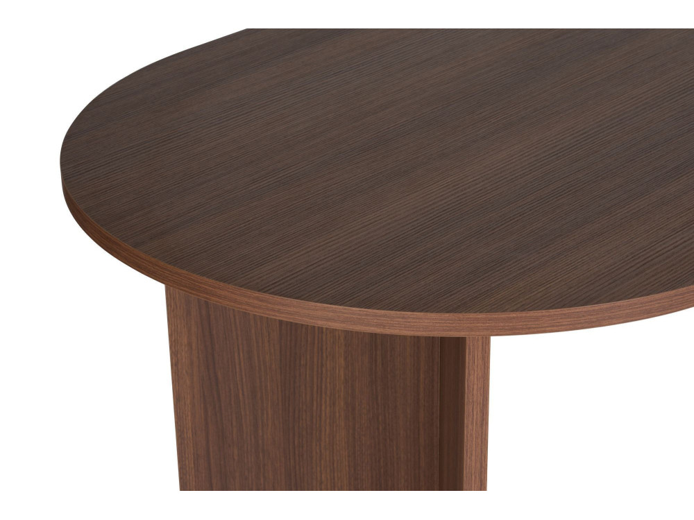 Mesa de comedor de madera "Sablin" - 180 x 89 x 75 cm - Nogal