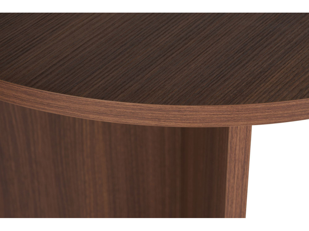 Mesa de comedor de madera "Sablin" - 180 x 89 x 75 cm - Nogal