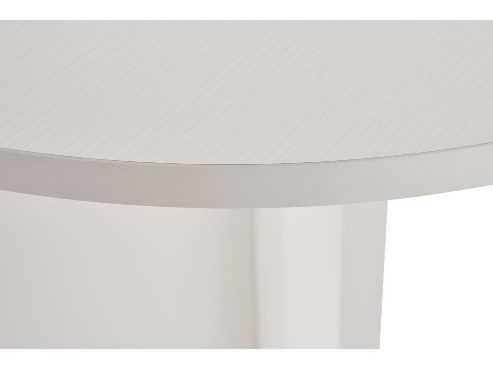 Mesa de comedor de madera "Sablin" - 180 x 89 x 75 cm - Madera Blanca