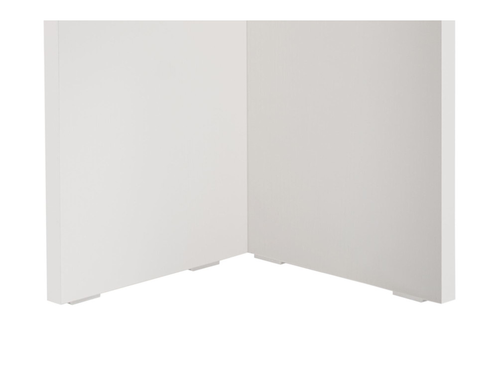Mesa de comedor de madera "Sablin" - 180 x 89 x 75 cm - Madera Blanca