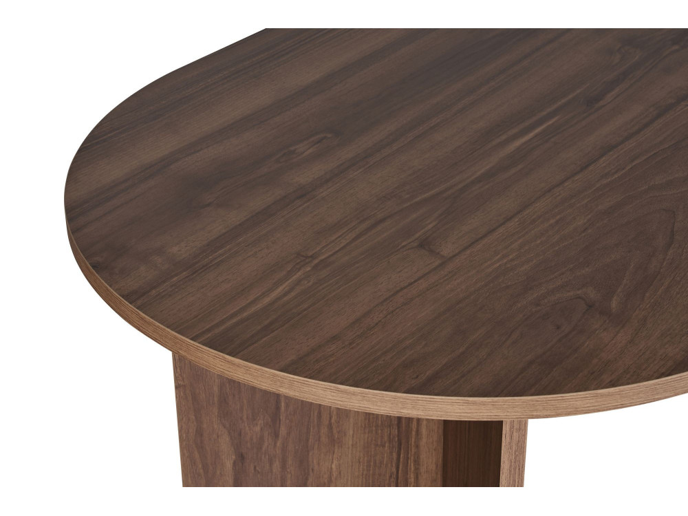 Mesa de comedor de madera "Sablin" 180 x 90 x 75 cm - Nogal