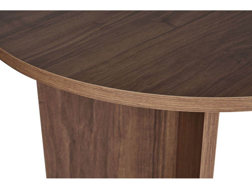 Mesa de comedor de madera "Sablin" 180 x 90 x 75 cm - Nogal