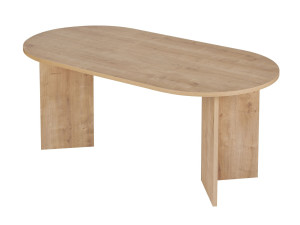 Mesa de comedor de madera "Sablin" 180 x 90 x 75 cm - Roble zafiro