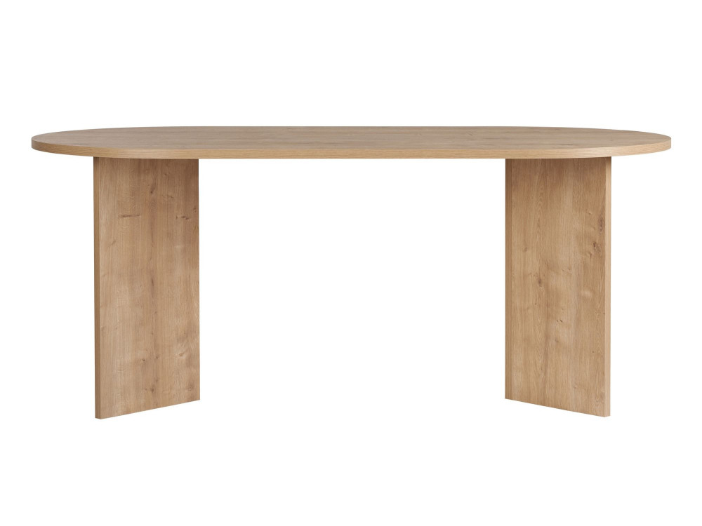 Mesa de comedor de madera "Sablin" 180 x 90 x 75 cm - Roble zafiro