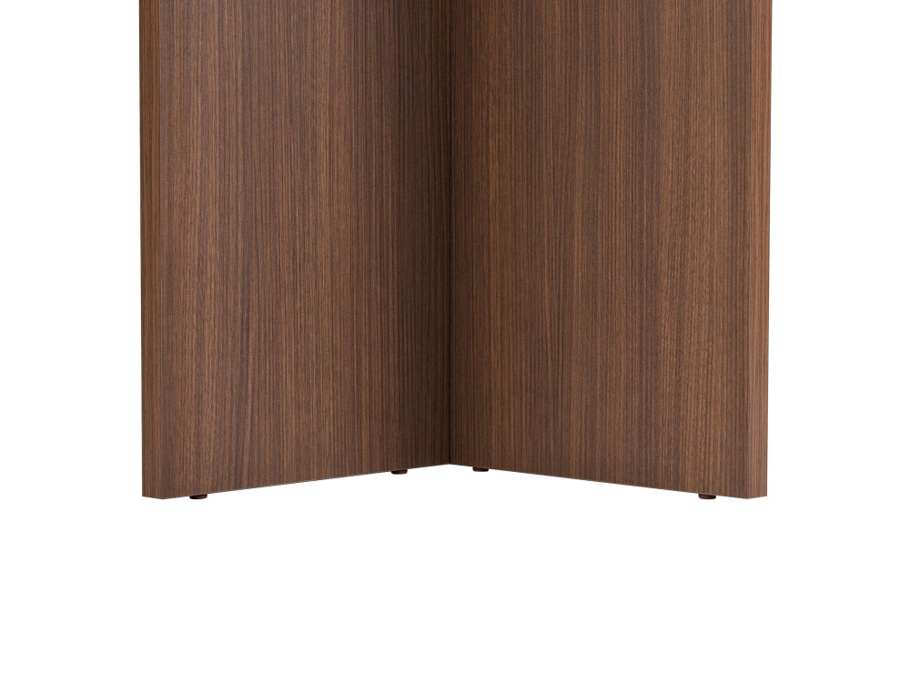 Mesa de comedor de madera "Linza" 180 x 90 x 75 cm - Nogal