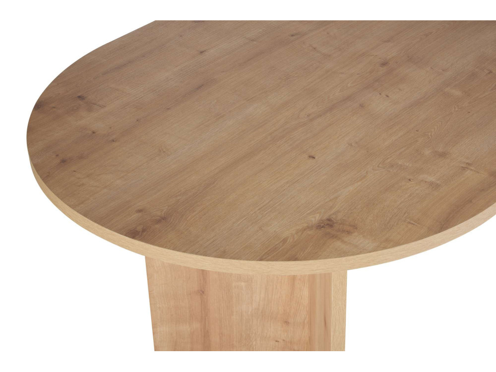 Mesa de comedor de madera "Sabella" 200 x 90 x 75 cm - Roble zafiro