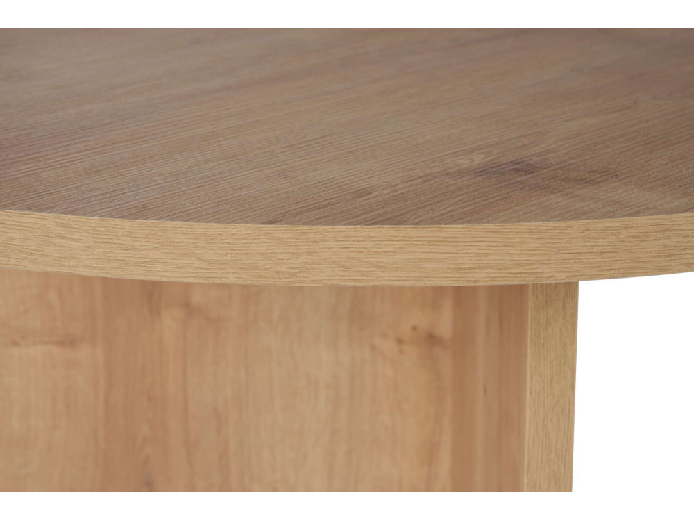 Mesa de comedor de madera "Sabella" 200 x 90 x 75 cm - Roble zafiro