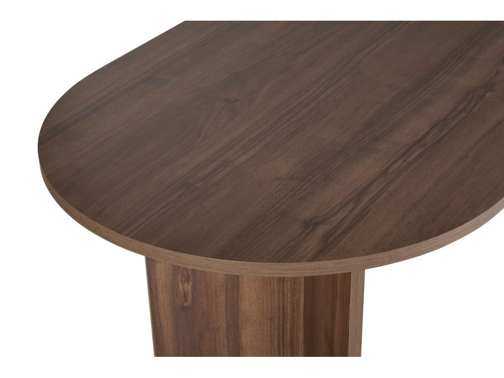 Mesa de comedor de madera "Sabella" 200 x 90 x 75 cm - Nogal