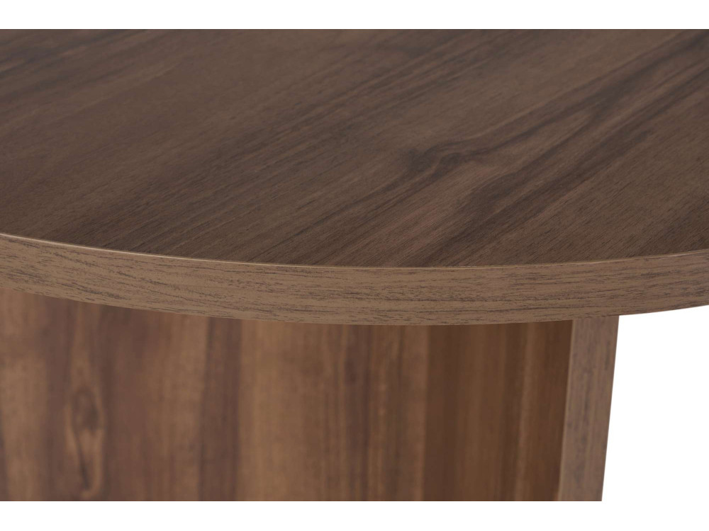 Mesa de comedor de madera "Sabella" 200 x 90 x 75 cm - Nogal