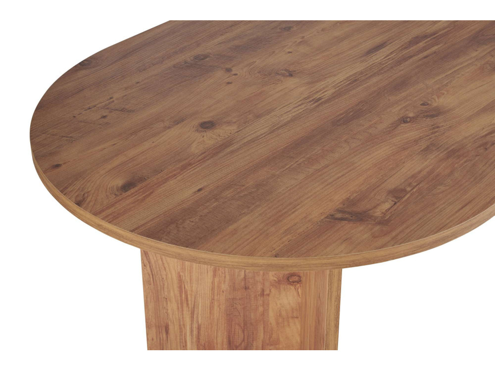 Mesa de comedor de madera "Sabella" 200 x 90 x 75 cm - Pino Atlántico