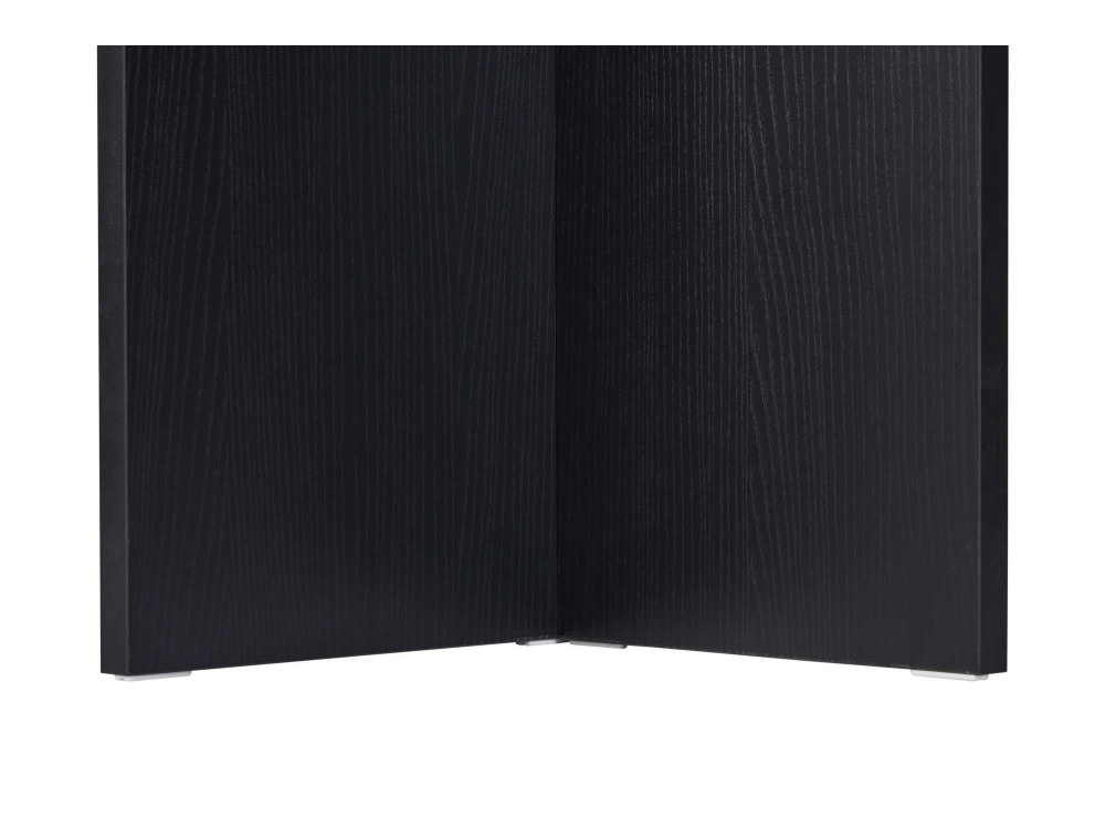Mesa de comedor de madera "Sabella" 200 x 90 x 75 cm - Madera negra