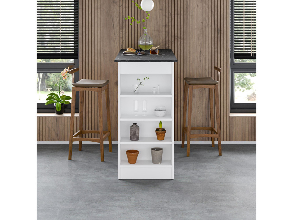 Mesa de bar de madera "Golondrina" 117 x 54 x 102 cm - Bendir