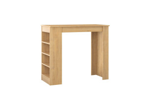 Mesa de bar de madera "Golondrina" 117 x 54 x 101,8 cm - Roble zafiro